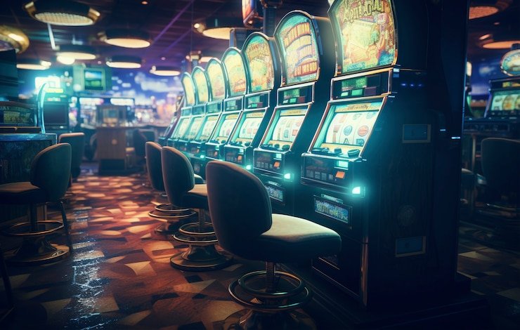 Pengguna sedang bermain casino digital lewat perangkat mobile yang nyaman